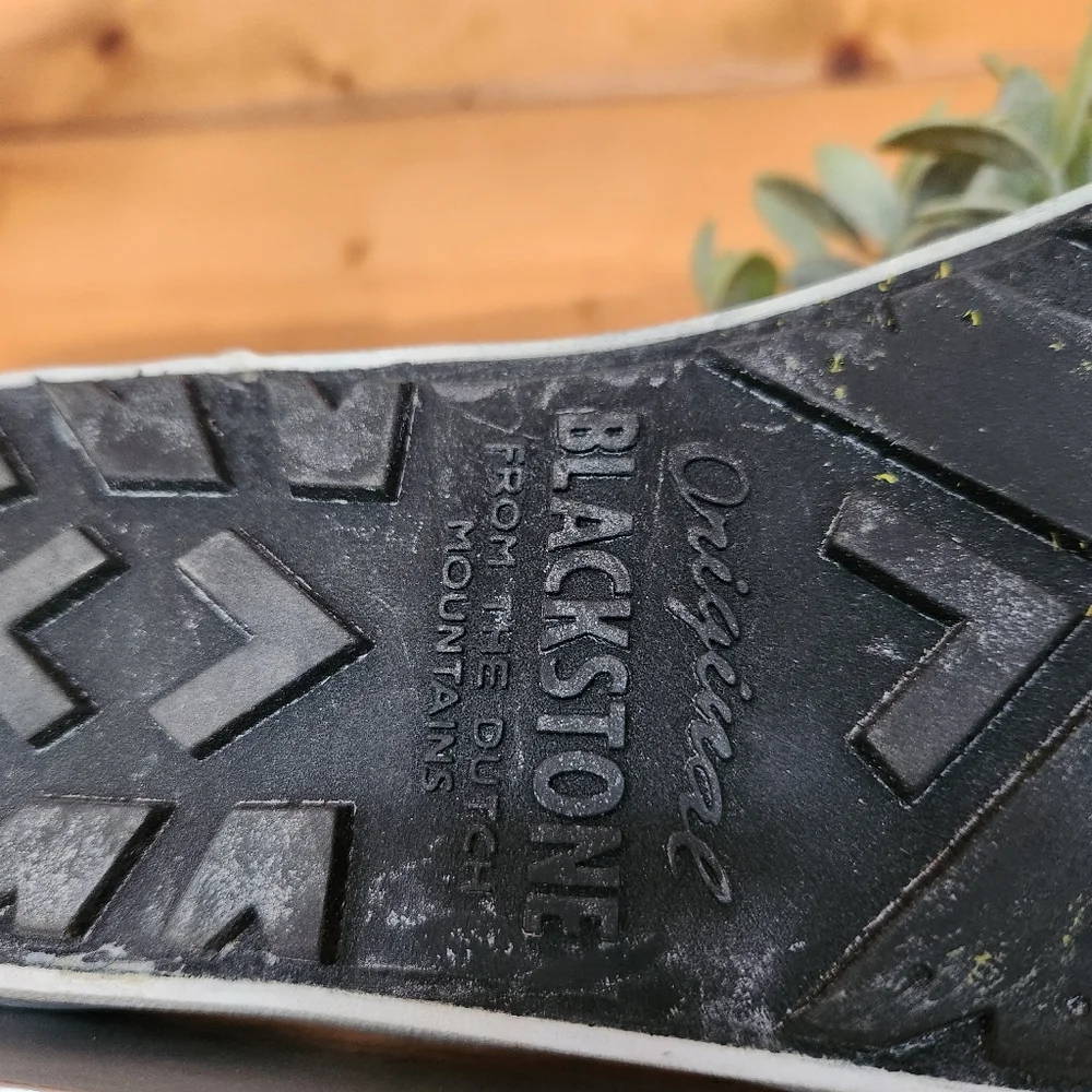 Blackstone JM11 Charcoal‎ Gray Leather Sneakers Dutch Shoes Throwback Sz 47 / 13